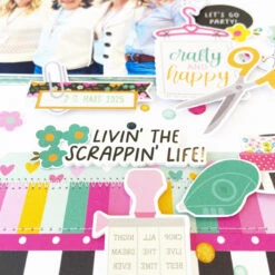 Simple Stories Crafty Babe Glitter Enamel Dots 24313 11 Simple Stories Crafty Babe Glitter Enamel Dots 24313 -Simon Says Stamp Simple Stories Crafty Babe Glitter Enamel Dots 24313 Scrapping Life