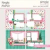 Simple Stories Hard Candy Christmas Page Kit 25627 -Simon Says Stamp Simple Stories Hard Candy Christmas Page Kit 25627