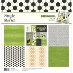 Simple Stories Soccer 12 X 12 Collection Kit 21989