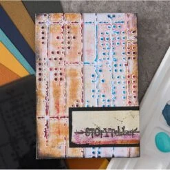 Sizzix Dot Matrix ML Embossing Folder 666904 -Simon Says Stamp Sizzix Dot Matrix ML Embossing Folder 666904 storyteller