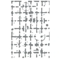 Sizzix Grid Graph ML Embossing Folder 667020 -Simon Says Stamp Sizzix Grid Graph ML Embossing Folder 667020 die