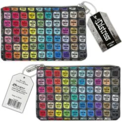 Tim Holtz Small 5 X 8 Distress Zipper Bag Tda87007 -Simon Says Stamp SmallFront back 098d8a09 3ca5 4cfd 9db9 b0eb0e439568