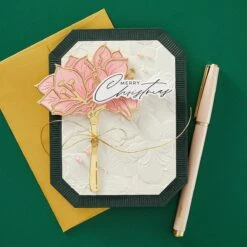 Spellbinders Amaryllis Garden 3D Embossing Folder E3d-112 -Simon Says Stamp Spellbinders Amaryllis Garden 3D Embossing Folder e3d 112 christmas