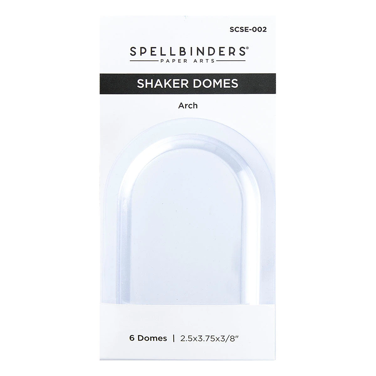Spellbinders Arch Shaker Domes Scse-002 3 Spellbinders Arch Shaker Domes Scse-002
