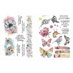 Spellbinders Beautifully Imperfect Rub Ons Scsr-006 -Simon Says Stamp Spellbinders Beautifully Imperfect Rub Ons scsr 006 sheets