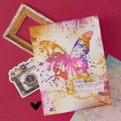 Spellbinders Butterfly Splatter BetterPress Plate And Die Set Bp-323 5 Spellbinders Butterfly Splatter BetterPress Plate And Die Set Bp-323 -Simon Says Stamp Spellbinders Butterfly Splatter BetterPress Plate and Die Set bp 323 friendship