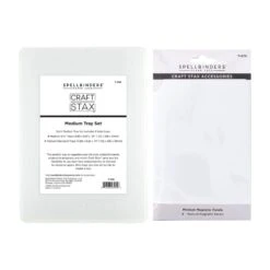 Spellbinders Craft Stax Medium Tray And Panel Bundle