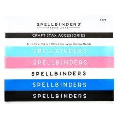 Spellbinders Craft Stax Silicone Bands Large T-073
