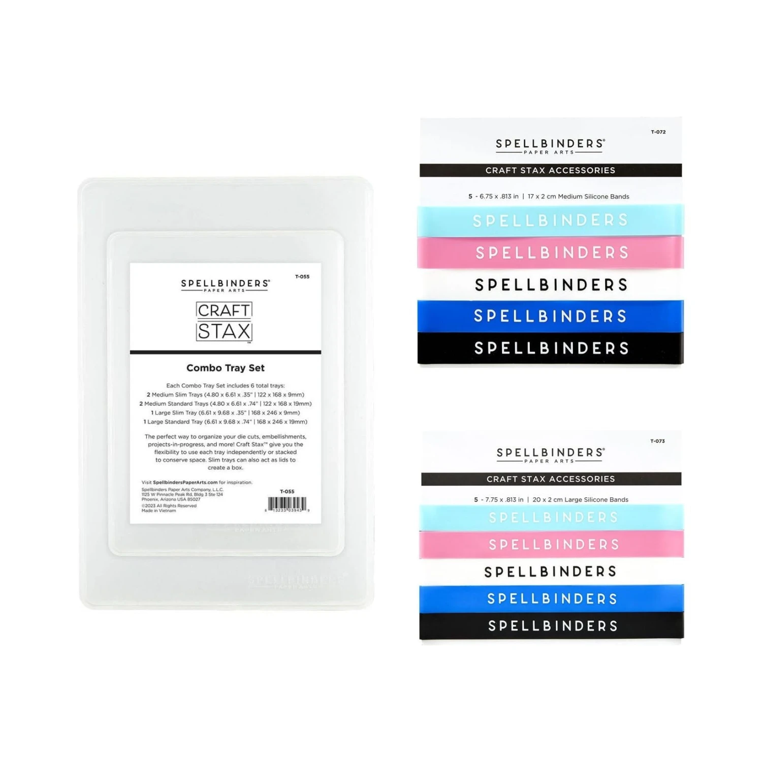 Spellbinders Craft Stax And Bands Bundle 3 Spellbinders Craft Stax And Bands Bundle