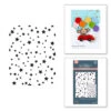 Spellbinders Falling Stars BetterPress Plate Bp-262 -Simon Says Stamp Spellbinders Falling Stars BetterPress Plate bp 262