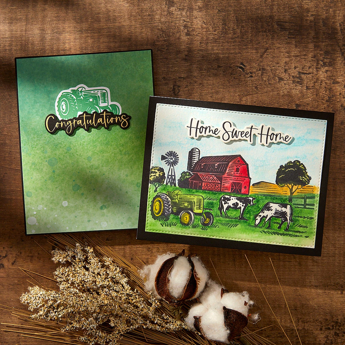 Spellbinders Farm Sweet Farm Registration BetterPress Plate And Die Set Bpr-019* 6 Spellbinders Farm Sweet Farm Registration BetterPress Plate And Die Set Bpr-019* - Image 4