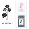 Spellbinders February Violet Press Plates Bp-246* -Simon Says Stamp Spellbinders February Violet Press Plates bp 246