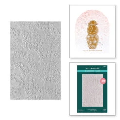 Spellbinders Floral Fans 3D Embossing Folder E3d-128