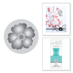 Spellbinders Flower Mini 3D Wax Seal Wsm-003