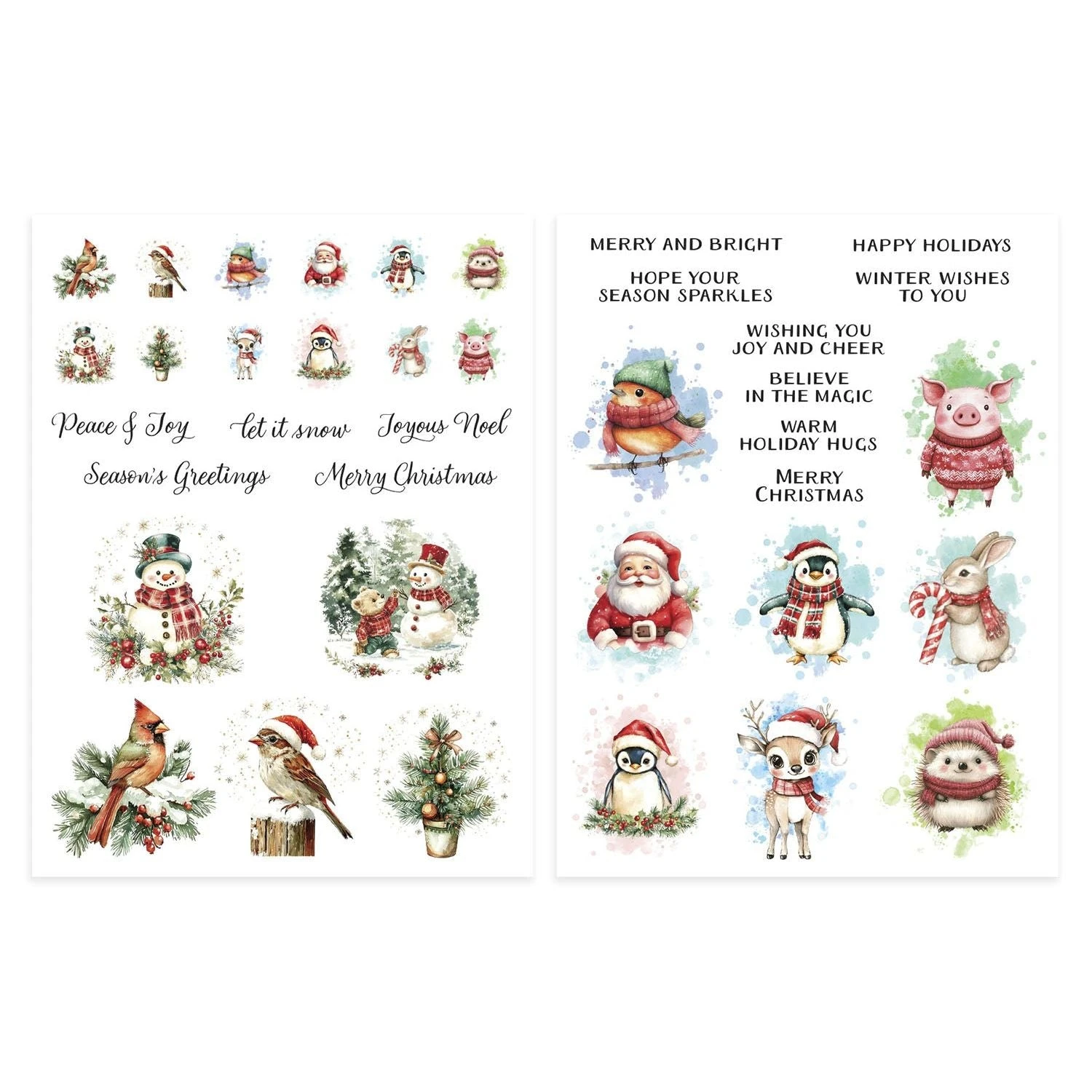 Spellbinders Holiday Magic Rub-On Sheets Scsr-003 4 Spellbinders Holiday Magic Rub-On Sheets Scsr-003 - Image 2