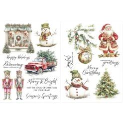 Spellbinders Joyful Wishes Rub On Sheets Scsr-005 -Simon Says Stamp Spellbinders Joyful Wishes Rub On Sheets scsr 005 pages