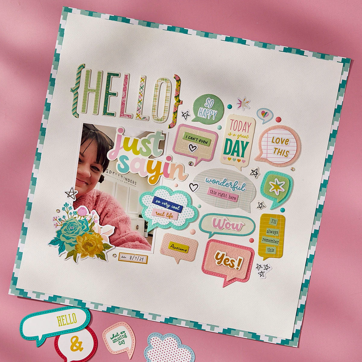 Spellbinders Just Sayin Embellishment Full Set Bd-0903 6 Spellbinders Just Sayin Embellishment Full Set Bd-0903 - Image 4