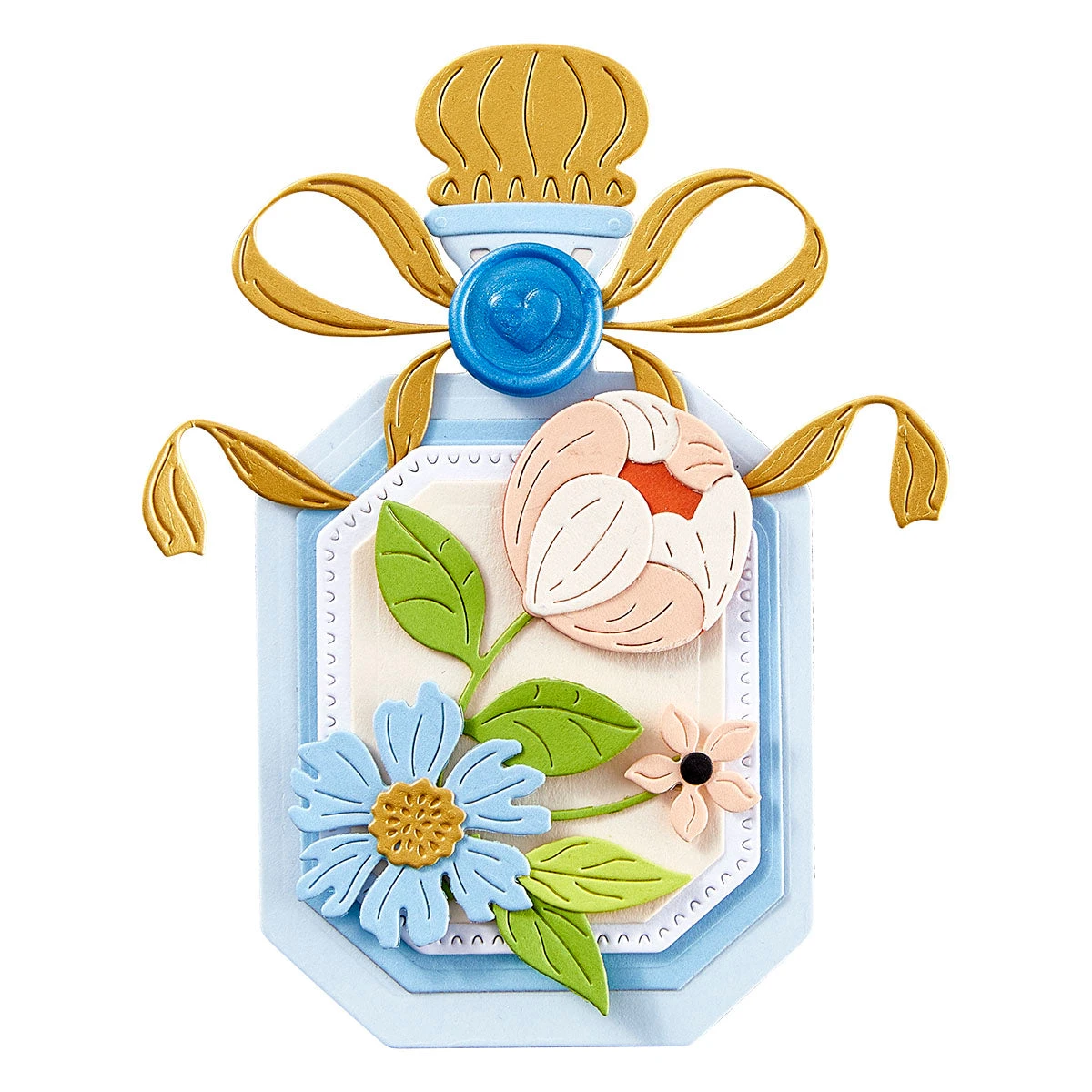 Spellbinders Puffy Heart Mini 3D Wax Seal Wsm-001 5 Spellbinders Puffy Heart Mini 3D Wax Seal Wsm-001 - Image 3