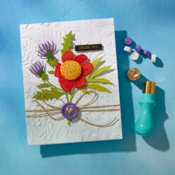 Spellbinders Puffy Heart Mini 3D Wax Seal Wsm-001 9 Spellbinders Puffy Heart Mini 3D Wax Seal Wsm-001 -Simon Says Stamp Spellbinders Puffy Heart Mini 3D Wax Seal wsm 001 thank you