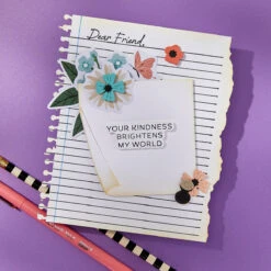 Spellbinders Take Note Registration Press Plates Bpr-030 -Simon Says Stamp Spellbinders Take Note Registration Press Plates bpr 030 dear friend