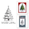 Spellbinders Twinkle Bright Tree Registration BetterPress Plates Bpr-033 -Simon Says Stamp Spellbinders Twinkle Bright Tree Registration BetterPress Plates bpr 033