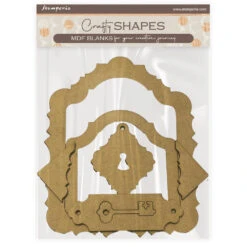 Stamperia Alice In Christmas Frame And Key Crafty Shapes Klsm63