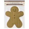 Stamperia Candy Christmas Gingerbreads Crafty Shapes Klsm59