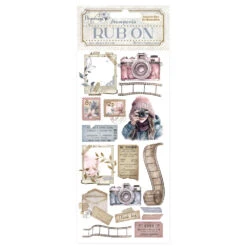 Stamperia Create Happiness Dewdrops Art Of Photography Rub Ons Dflrb127*