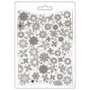 Stamperia Create Happiness Dewdrops Snowflakes A5 Soft Mold K3pta5664