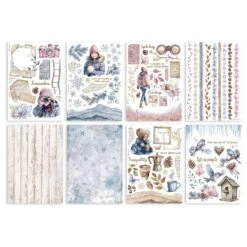 Stamperia Create Happiness Dewdrops Washi Pad Sheets A5 Sbw13* 6 Stamperia Create Happiness Dewdrops Washi Pad Sheets A5 Sbw13* -Simon Says Stamp Stamperia Create Happiness Dewdrops Washi Pad Sheets A5 sbw13 pages