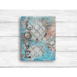 Stamperia Misty Paint Metallic Silver Stone Asfp004 -Simon Says Stamp Stamperia Misty Paint Metallic Silver Stone asfp004 love