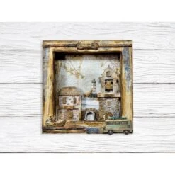 Stamperia Silent Sea A4 Soft Mold K3pta4591 -Simon Says Stamp Stamperia Silent Sea A4 Soft Mold k3pta4591 van