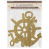 Stamperia Silent Sea Anchor And Rudder Crafty Shapes Klsm51 -Simon Says Stamp Stamperia Silent Sea Anchor And Rudder Crafty Shapes klsm51