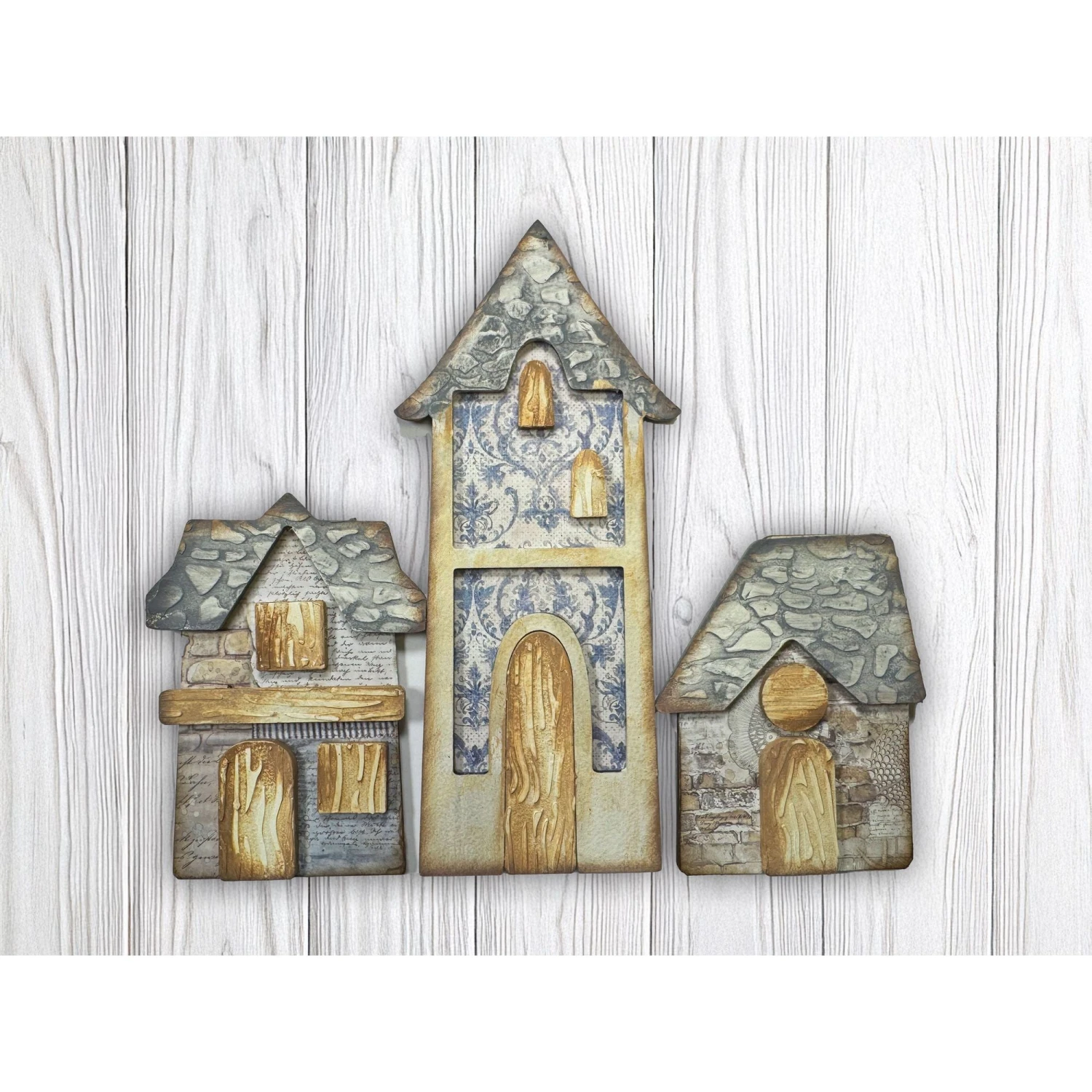 Stamperia Silent Sea House Landscape Village Crafty Shapes Klsm46 7 Stamperia Silent Sea House Landscape Village Crafty Shapes Klsm46 - Image 5