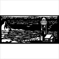 Stamperia Silent Sea Lighthouse Stencil Kstdl117