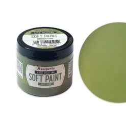 Stamperia Soft Paint Oxide Moss Aspt003