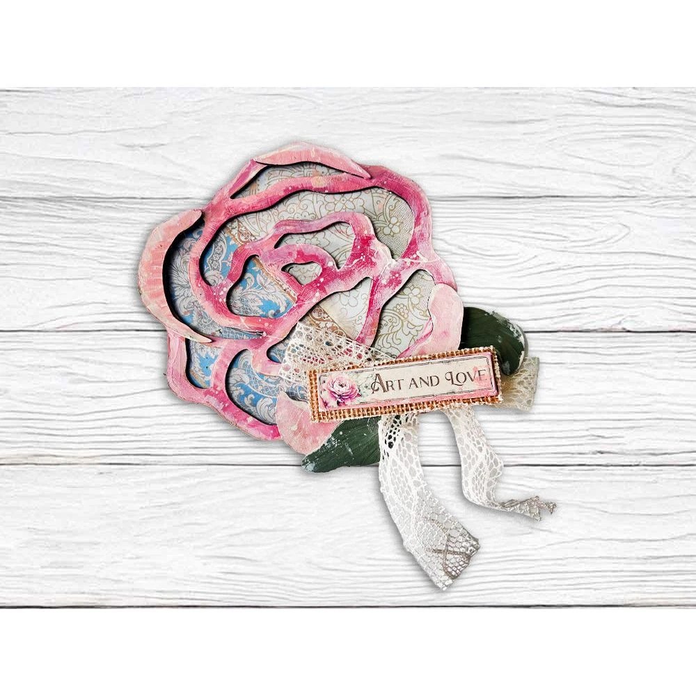 Stamperia Venice City Of Art Roses Crafty Shapes Klsm56 6 Stamperia Venice City Of Art Roses Crafty Shapes Klsm56 - Image 4