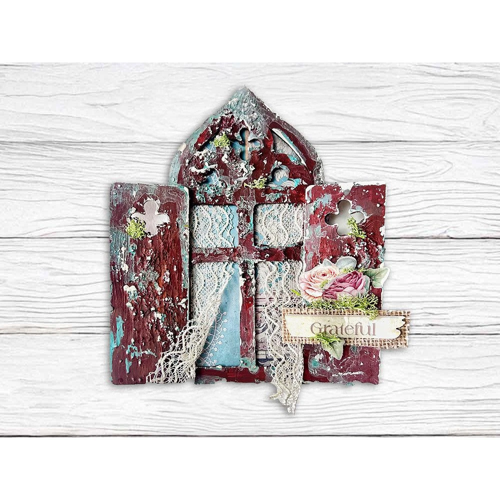 Stamperia Venice City Of Art Window Crafty Shapes Klsm58 5 Stamperia Venice City Of Art Window Crafty Shapes Klsm58 - Image 3