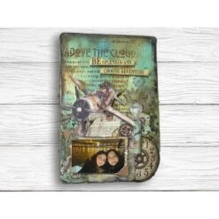 Stamperia Voyages Fantastiques Above The Clouds Kstdl134 -Simon Says Stamp Stamperia Voyages Fantastiques Above The Clouds kstdl134 plane