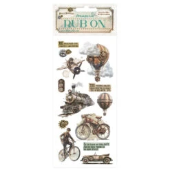 Stamperia Voyages Fantastiques The Age Of Adventure Rub Ons Dflrb191