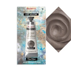 Stamperia Wax Patina Titan Silver Kecw04