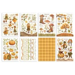 Stamperia Whispering Woods Washi Pad A5 Sheets Sbw24 -Simon Says Stamp Stamperia Whispering Woods Washi Pad A5 Sheets sbw24 pages