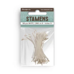 Stamperia White Stamens 100 Pack Sftl01
