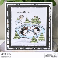 Stamping Bella Skating Penguins Cling Stamp Ag1348 -Simon Says Stamp Stamping Bella Skating Penguins Cling Stamp ag1348 ice skating