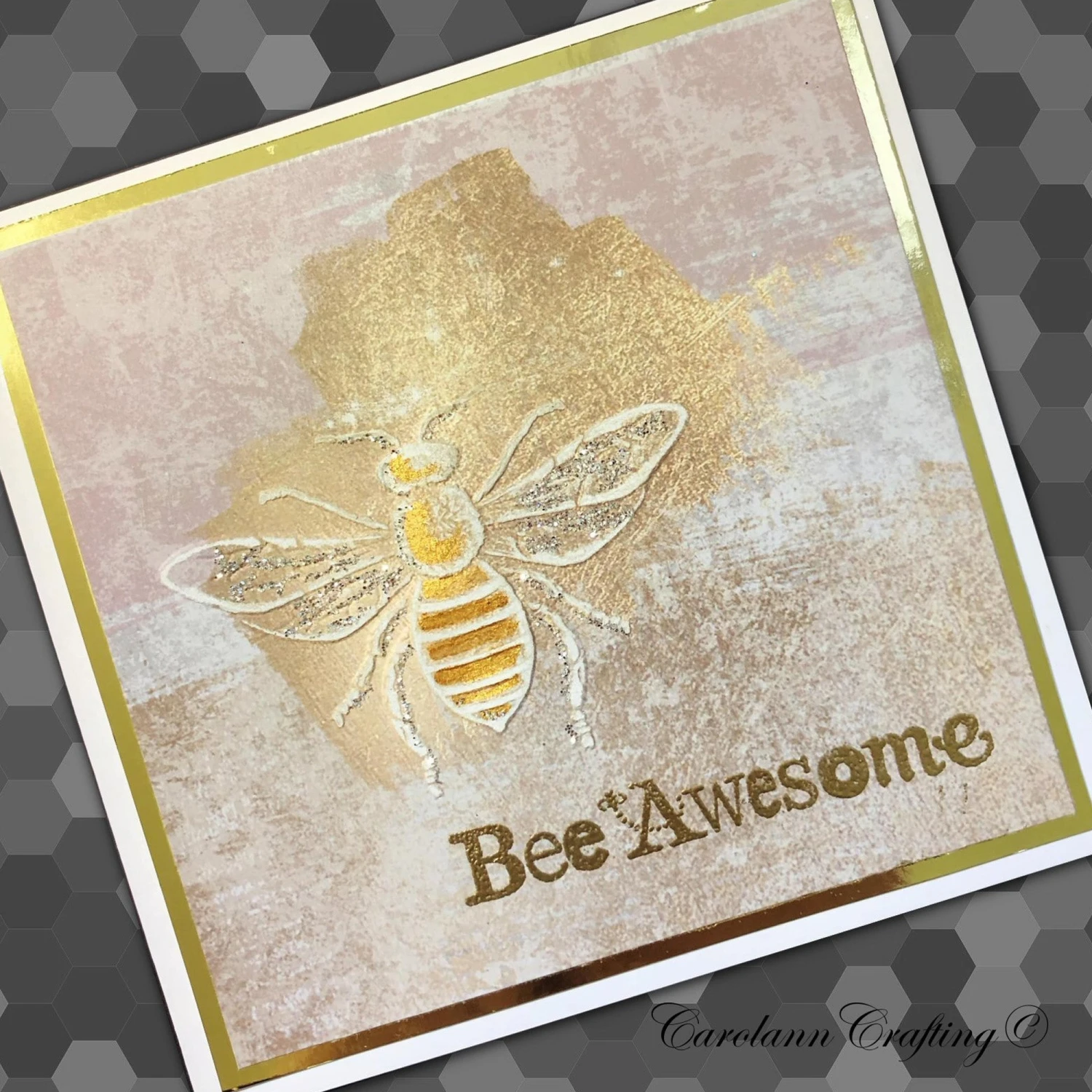 Stamps By Me Busy Bee Embossing Folder 051122b 4 Stamps By Me Busy Bee Embossing Folder 051122b - Image 2