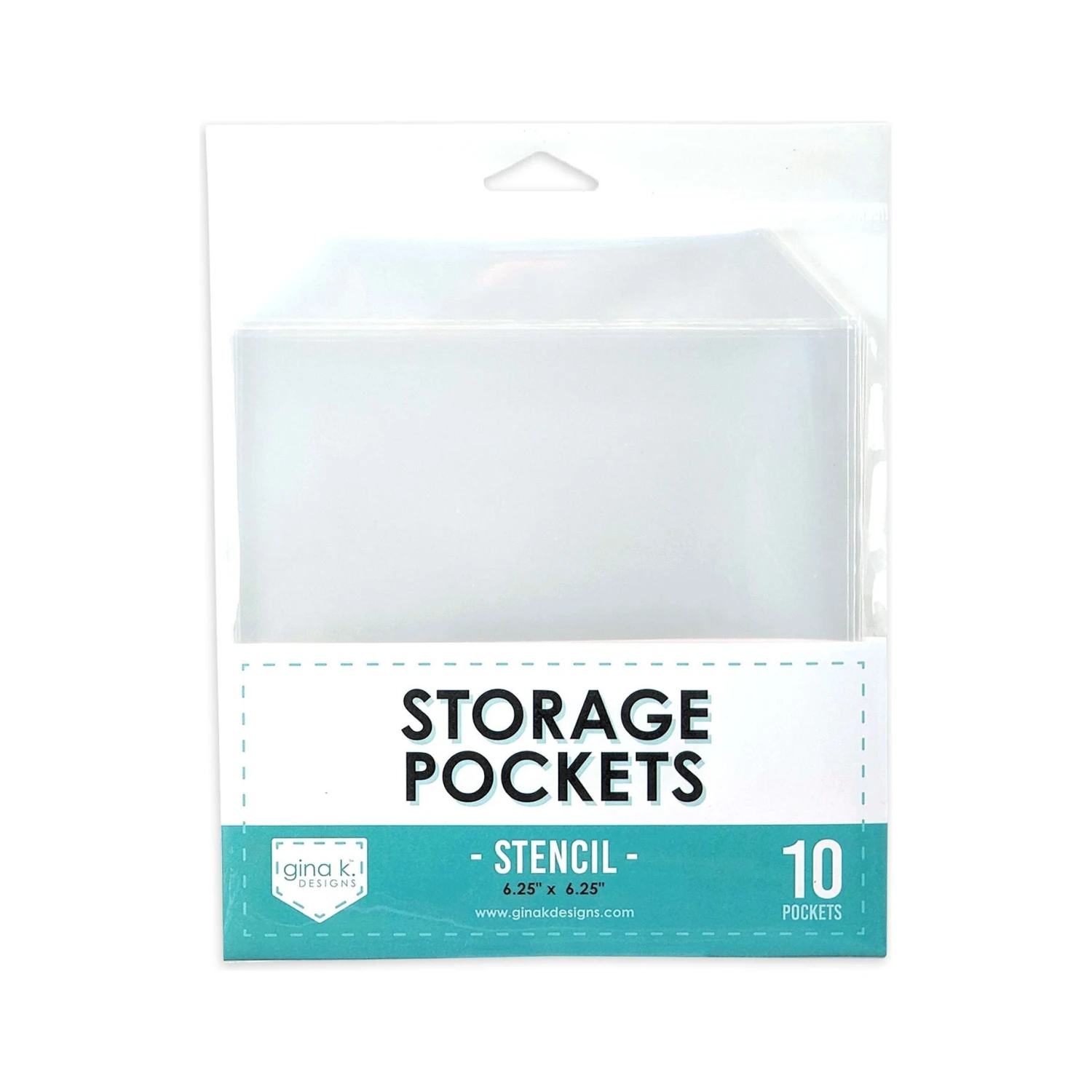 Gina K Designs 10 Storage Pockets 6.25 X 6.25 3 Gina K Designs 10 Storage Pockets 6.25 X 6.25