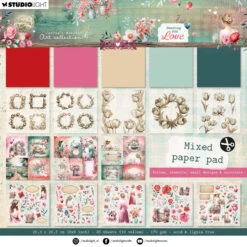 Studio Light Sending You Love Mixed Paper Pad Jma-syl-mpp290