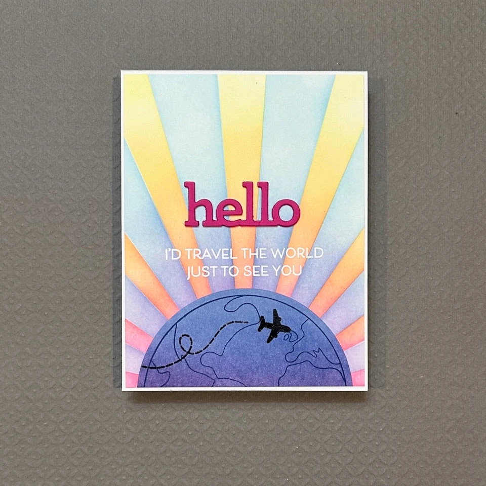 Simon Says Stamp Set Of 3 Stencils Sunshine 1035st Sunny Vibes 11 Simon Says Stamp Set Of 3 Stencils Sunshine 1035st Sunny Vibes - Image 9