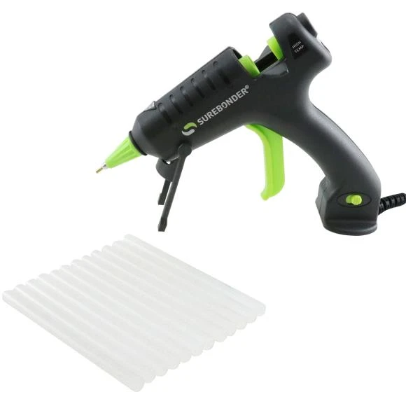 Various Surebonder High-Temp Mini Detail Tip Glue Gun Kit H-195 3 Various Surebonder High-Temp Mini Detail Tip Glue Gun Kit H-195