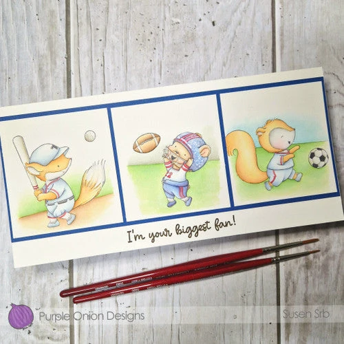 Purple Onion Designs Rookie Unmounted Cling Stamp Pod1403* 5 Purple Onion Designs Rookie Unmounted Cling Stamp Pod1403* - Image 3